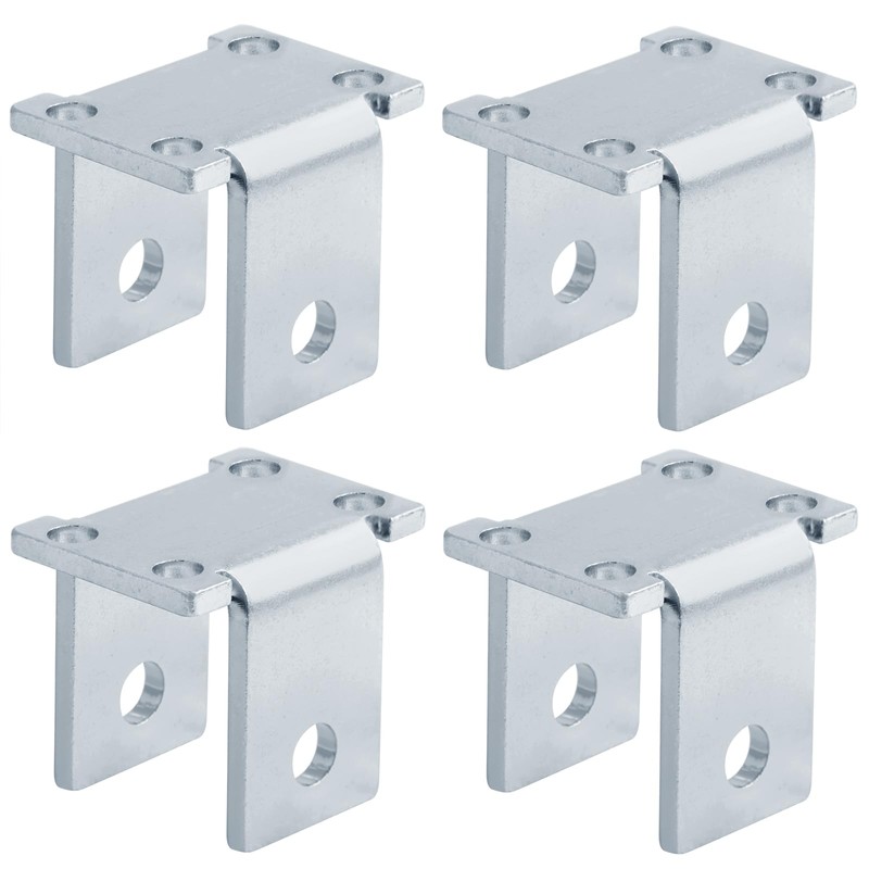 eoere 4 PCS Bolt on Front Leaf Spring Hanger 4