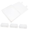 LABRIMP Small Containers for Organizing Storage Box Lids Bins for