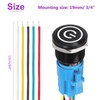 DMiotech 2 Pack 19mm / 3/4" Aluminium Alloy Latching Push