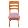 Homaxy Velvet Dining Chair Seat Covers Set of 6, Stretch