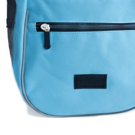 Umhängetasche für Kinder mit Namen Emilia und schönem Motiv mit Meerjungfrau, türkis | Schultertasche für Mädchen