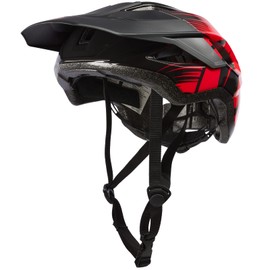 O'NEAL Mountain Bike Helmet Enduro All-Mountain Fused Inner EPS & Outer Shell for Better Durability Matrix Helmet Split V.23 Adult Black/Red XS/S/M (54-58 cm)