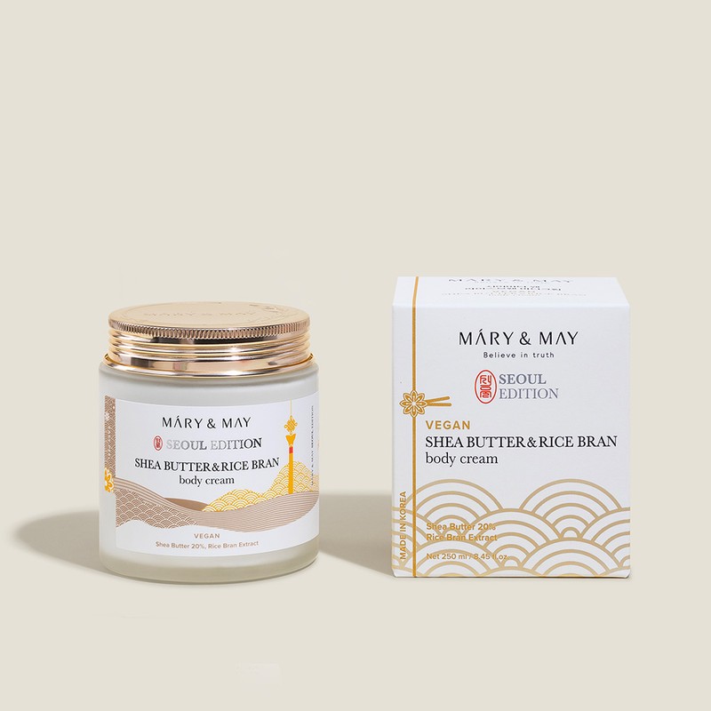 Mary&May [Mary&May]Shea Butter & Rice Bran Body Cream 250ml