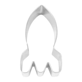 Unbranded Rocket Space Ship 4'' Cookie Cutter Metal
