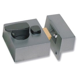 Sterling NLG201 Deadlocking Nightlatch Narrow - Grey
