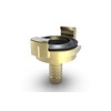 ABA Beul 27001.006.2 Claw Coupling with Hose Barb, Brass, 3/4
