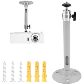 YSTrillion Mini Projector Ceiling Mount, 360 Degree Universal Projector Mount, Projector Wall Mount, Load Capacity 5 kg with Screwdriver for Most Mini Projectors