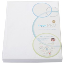 Showa Nishikawa 2241221610991 Fitted Sheet, Pollen, Dust Mites, House Dust, Antibacterial, Odor Resistant, SN Fresh Pro, White, 47.2 x 78.7 x 11.8 inches (120 x 200 x 30 cm), Semi-Double