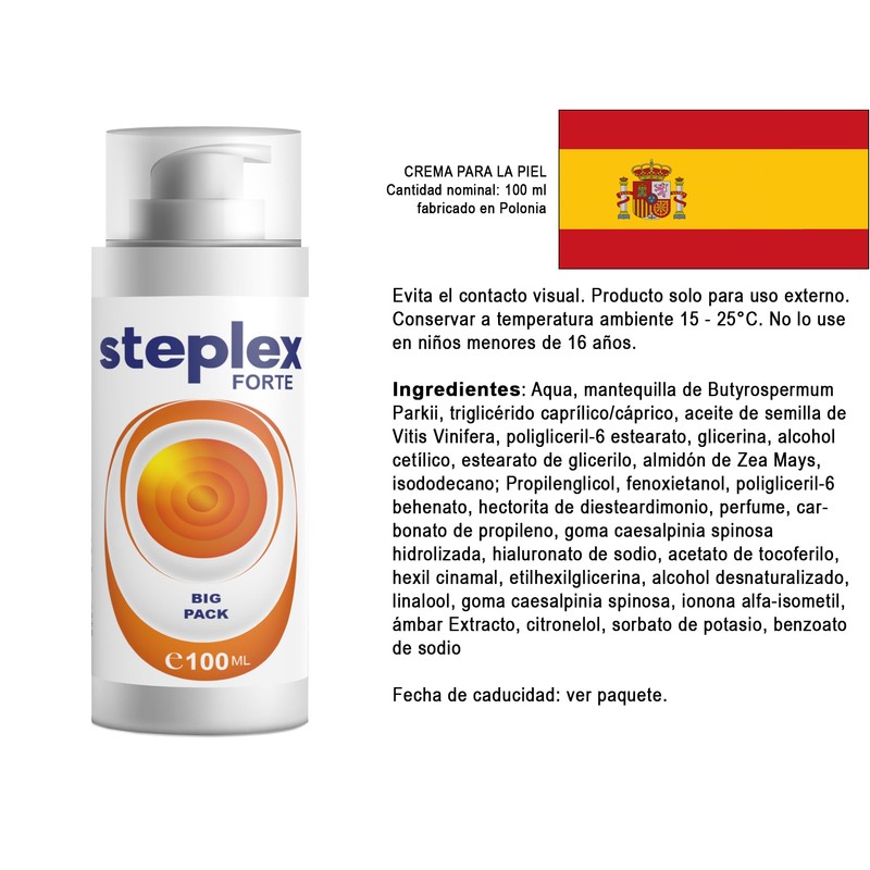 Creme Steplex Forte 500 ml (5 x 100 ml), Pack