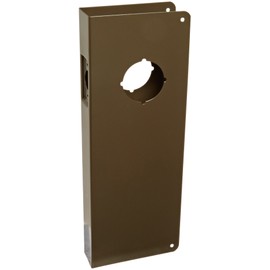 Don-Jo 14-CW 22 Gauge Stainless Steel Classic Wrap-Around Plate, Oil Rubbed Bronze Finish, 5" Width x 14" Height, for Simplex 1000 Series and Alarm Lock 3000 Series