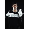 Elite Pulsar 7 Goalkeeper Gloves, White, 3D Pattern, 4 mm