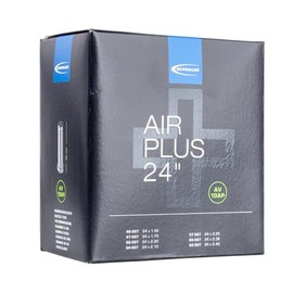 Schwalbe Unisex Adulto 10461770 Air Plus AV10-40 24 Inch 37-47/507, Neutro, 26 x 1.50 cm