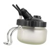 Airbrush Cleaning Pot Universal Glass Bottle Airbrush Cleaning Jar with