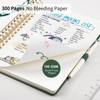 EMSHOI Spiral Notebook, Bullet Dotted Journal, 300 Pages A5 Dot