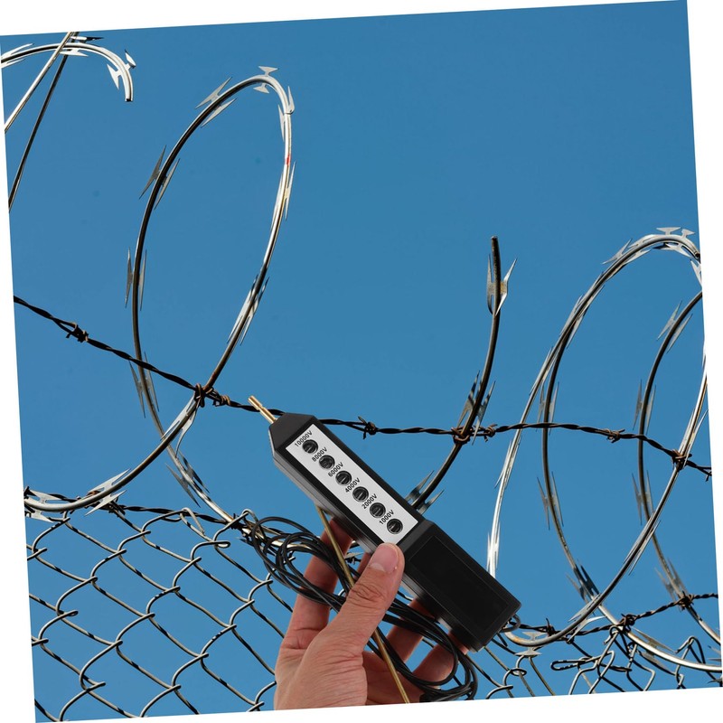 KONTONTY Fence Voltage Tester Tool for Farms and Ranches Fence