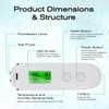Skin Hydration Tester Monitor - Professional Portable Digital Corneometer Facial