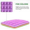 Eolilim 5 Colors Gummy Molds Bear Shape Mini Silicone Molds