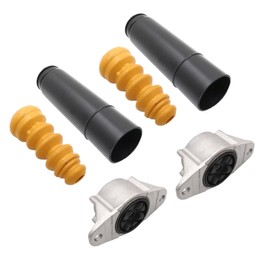 XQSMWF 6PCS Rear Strut Mount Bump Stop Compatible with Mazda 3 VOLVO C30 S40 V50 MKC Escape Focus 31387362