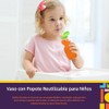 KOSMOX Vaso con Popote Reutilizable para Niños, Set de 3