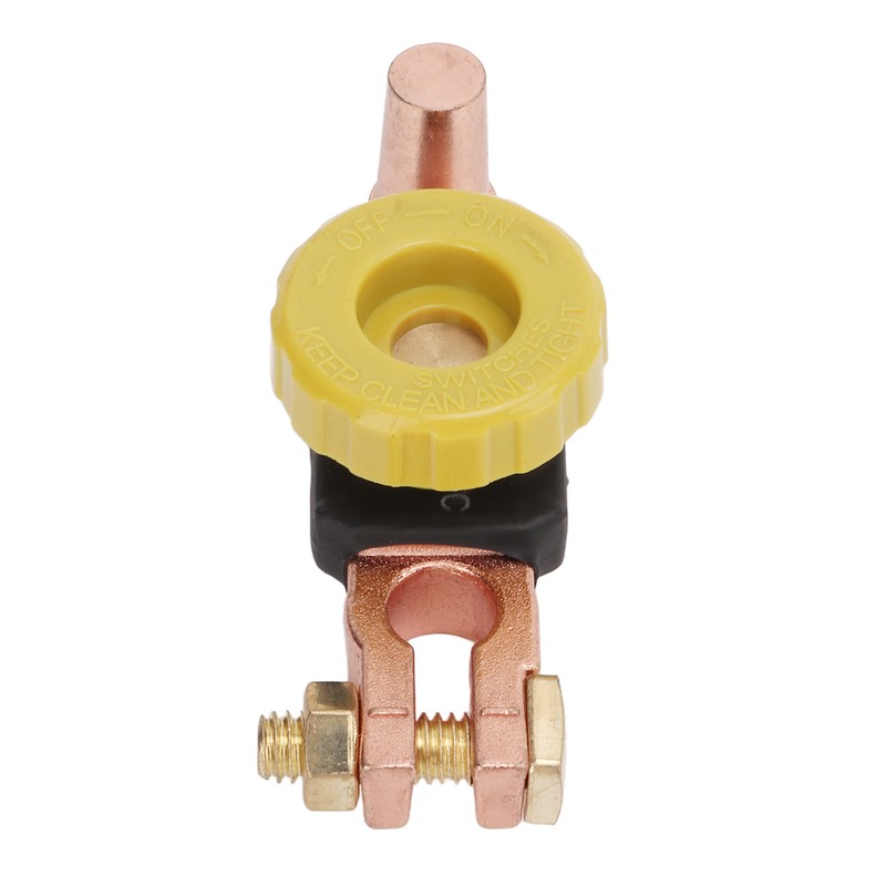 Top Post Battery Disconnect Switch Brass Rustproof Heavy Duty for