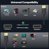 DisplayPort 1.4 Cable 10-Pack, 8K Display Port Cable 6FT, 32.4Gbps