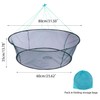Fish Trap Portable Round Crabbing Net Nylon Folding Fishing Net