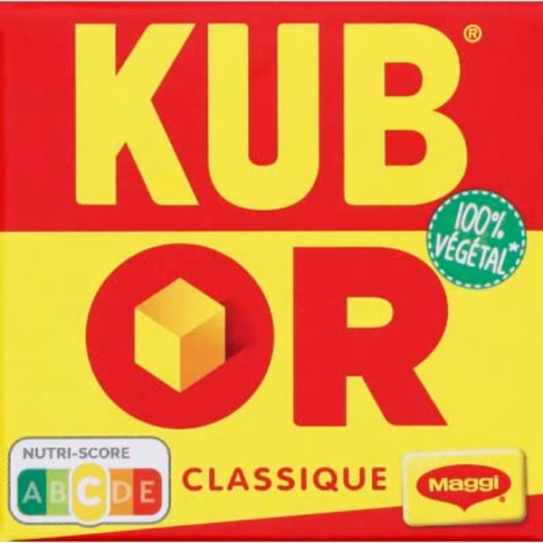 Maggi Kub Or classique - La boîte de 32 cubes, 128g