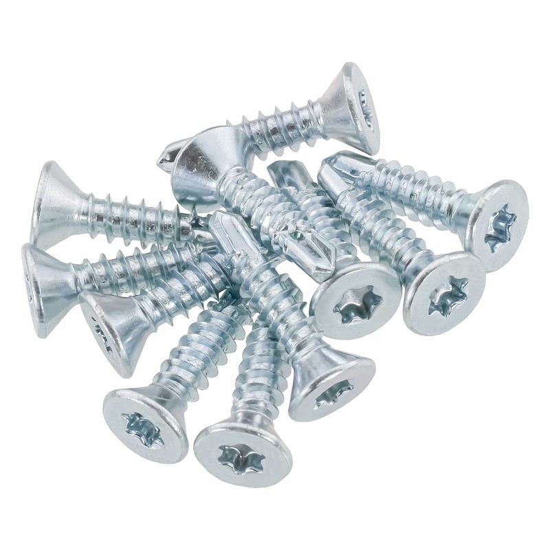 Drilling Screw with Countersunk Head Galvanised TX, DIN 7504 (3.5