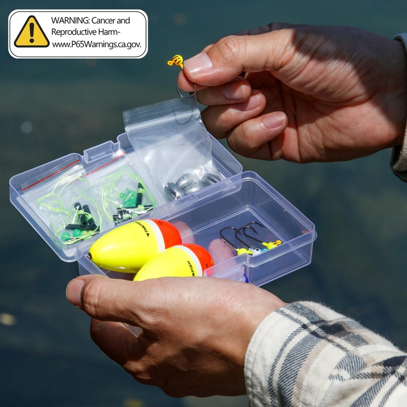 THKFISH Slip Bobber Kit, 35PCS Freshwater Fishing Tackle Kit Slip
