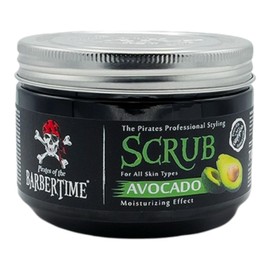 Barbetime Body & Face Scrub | Avocado Butter for Silky Smooth Skin Scrub Exfoliates & Restores Skin's 300ml