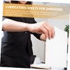 Gogogmee Shredder Lubricating Oil Sheets 10 Pack for Paper Shredders