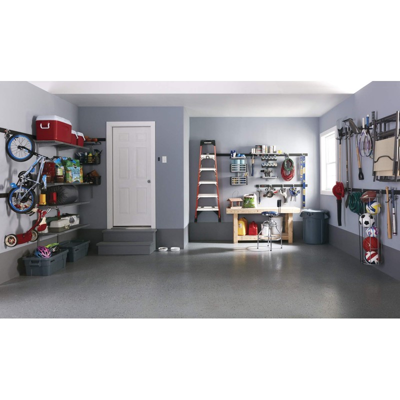 Rubbermaid FastTrack Ladder Hook Garage Wall/Ladder Hanger Wall Mount and