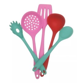 Yuliana Juego De 5 Utensilios Cocina Silicón Antiadherente Yuliana