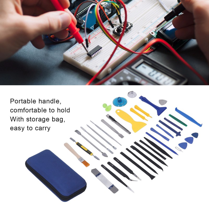 Electronic Repair Tools Opening Pry Cleaning Tool Kit for PCB