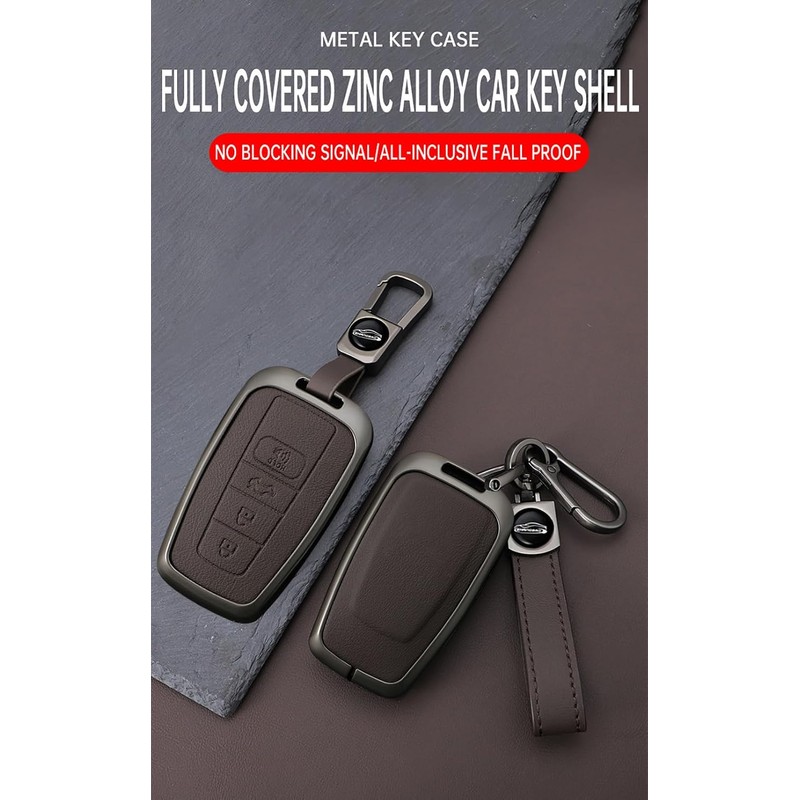 Funda para llave inteligente de 4 botones para Toyota Camry