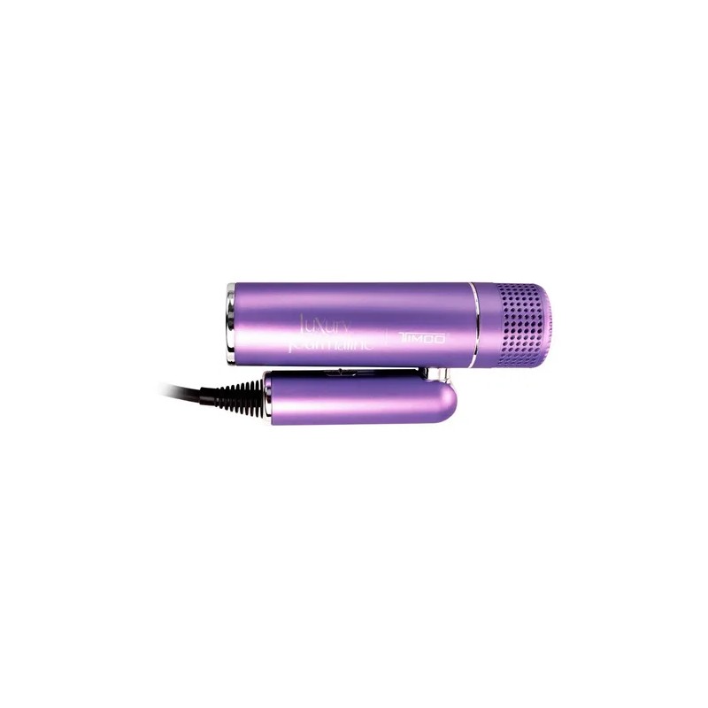 Secadora De Cabello Con Difusor Plegable Tourmaline Timco Violeta