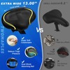 Noseless Bike Seat Cushion for Men & Women - Extra