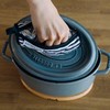 DEAN & DELUCA Pot Holder, Black, Pot Gripper, Mitten, Round,