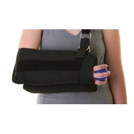 Medline ORT16300S Shoulder Immobilizer with Abduction Pillow, Small