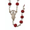 7mm Rose Scented Wood Rosary