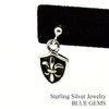 STERLING SILVER 925 AMTHGPS-105 Single Ear Sterling Silver 925 Earrings