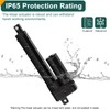 JQDML 10 Inch Stroke Linear Actuator 12V Heavy Duty 440lbs/2000N