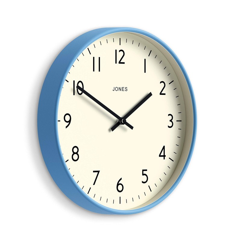 JONES CLOCKS® Studio Wall Clock | Modern Round Style |