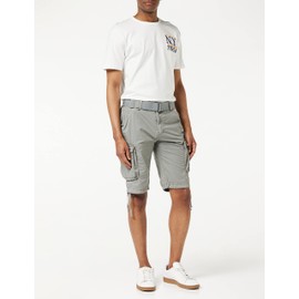 Schott NYC Men's Swimming Shorts, Grey (Grey Grey)