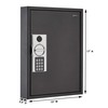Adiroffice Key Holder Wall Mount - 60 Keys Lock Box