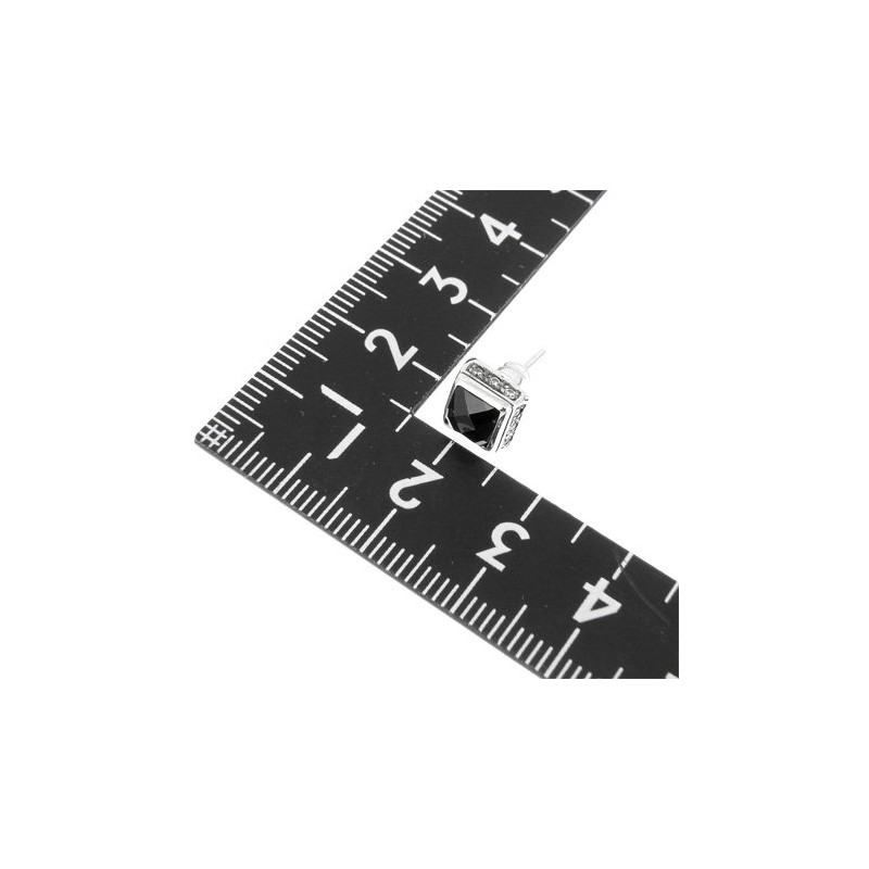 [アルテミスクラシック]ArtemisClassic スクエアオニキススタッドピアス ac-acse0020bk シルバーアクセサリー メンズ レディース ブランド ジュエリー 銀 シルバーピアス
