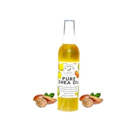 Pure Shea Oil, Shea Butter Oil, Soothing Moisturizing Oil for Radiant Skin and Hair by Dr. Chidi's Rx (4floz)