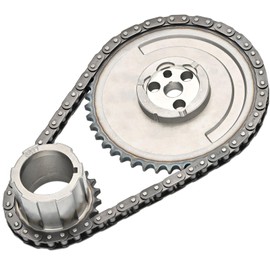 LS Timing Chain Kit Fits Gen 3 Ⅲ LS1 LS6 LS2 LS3 L96 LM7 LR4 LQ4 LQ9-4.8L 5.3L 6.0L V8 Engines Compatible with Chevy GMC 1997-2007 Silverado Suburban Express Impala Envoy Savana Sierra Yukon models