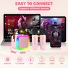 Karaoke Machine for Youth- Portable Bluetooth Mini Karaoke Microphone Singing