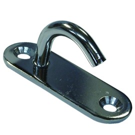 DAIDOHANT 10102215 Stainless Steel Open Pad Eye [5φ] (A) 1.8 x (B) 0.6 x (C) 0.3 inches (45 x 15 x 8.5 mm) [SUS304] (1 piece)